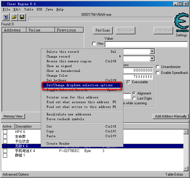 Cheat Engine :: View topic - Error Compiler Cheat Engine 6.4