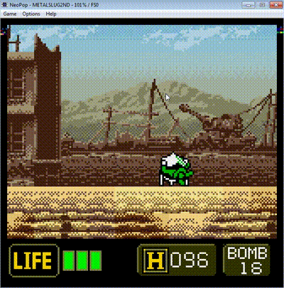 Character Swap Demo(Metal Slug 2nd Mission(Soldier Reading)(NGP).gif