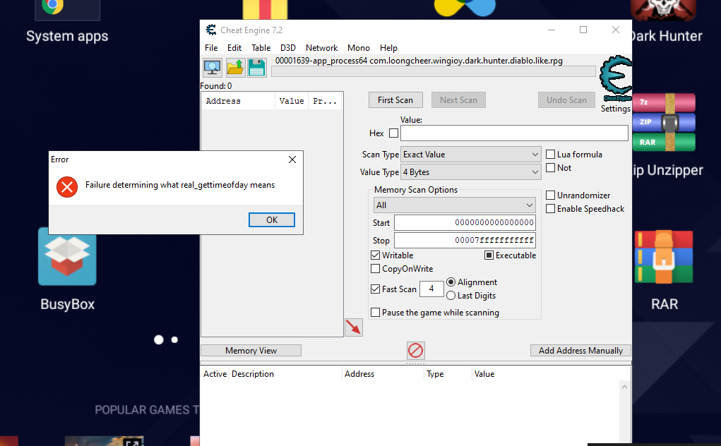 Cheat Engine :: View topic - Android speedhacking ( rooted bluestacks ) not  working
