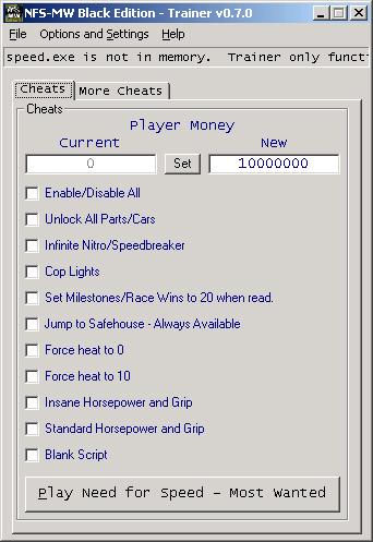 Cheat Engine :: View topic - Need For Speed - Most Wanted