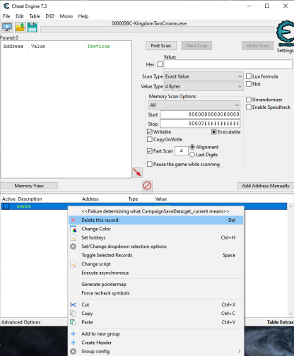 Cheat Engine :: View topic - CE 7.3