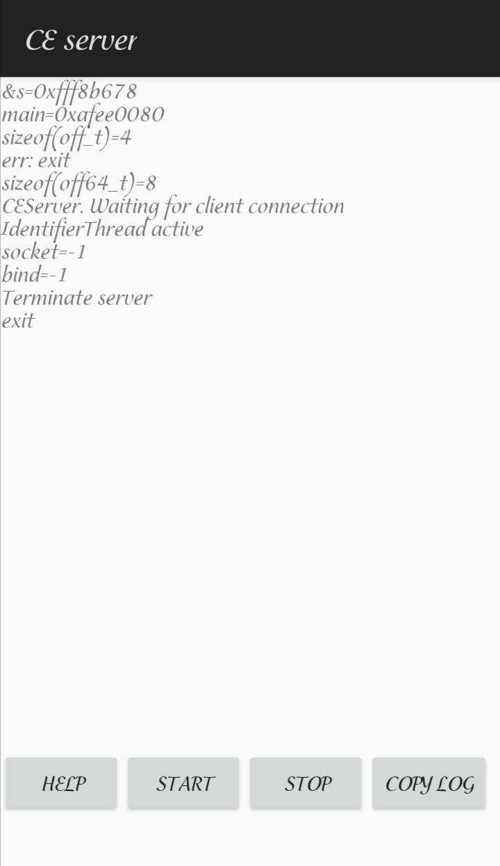 Cheat Engine :: View topic - Ce Server on Android